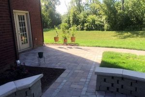 Custom brick patio project